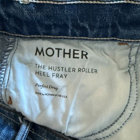 Mother The Hustler Roller Heel Fray Perfect Drug - Picture 5 of 7